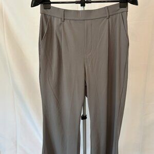 Halara Grey Straight Leg Work Pants (M)